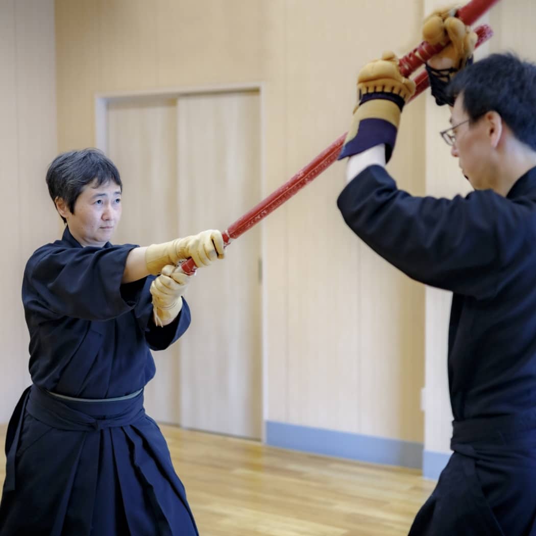 新陰流居合の稽古画像